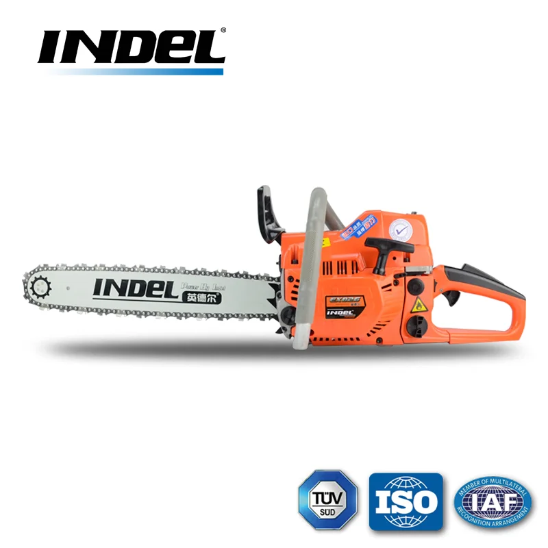 INDEL 2-Stroke Pole Wood Cutting Portable Petrol Chain Saw petrol saw tree cutter EX826