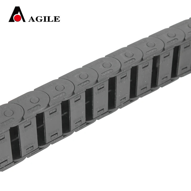 15*30 MT серия, пластиковая высокопрочная нейлоновая кабельная цепь мостового типа для принтера