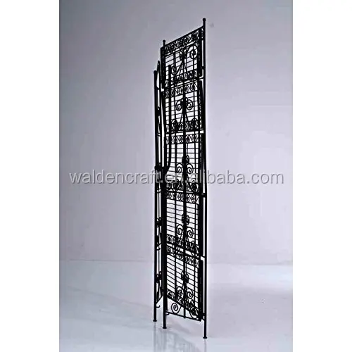 Outdoor indoor metal 5 tier plant stands iron shelf