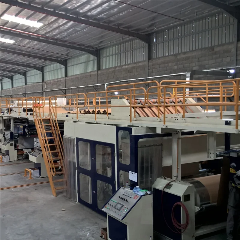 
Outer Vacuum Type Single Facer Corrugator For Corrugated Cardboard Production Line 