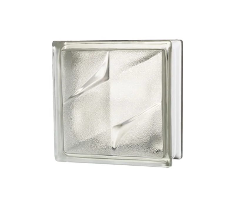Cloudy Decorative Building Craft Clear Transparent Crystal Hollow Wholesale Glass Block