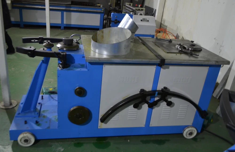 OHA 2021 NEW China Electric Shrimp elbow machine,Spiral Duct Elbow Forming Machine,Gorelocker for making duct