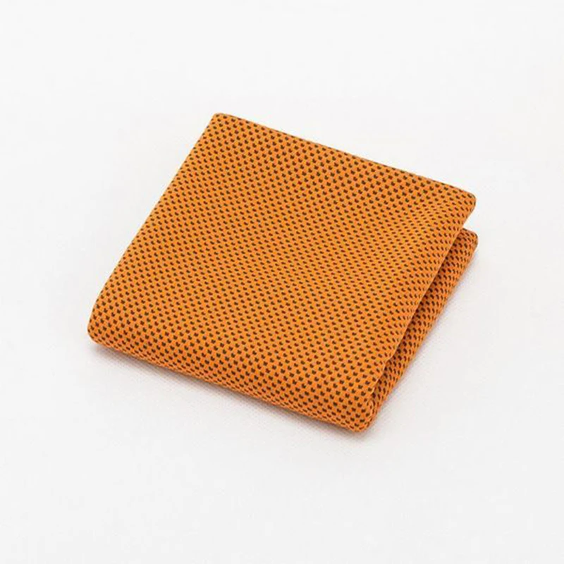 Microfiber printed logo instant cooling towel in PET bottle