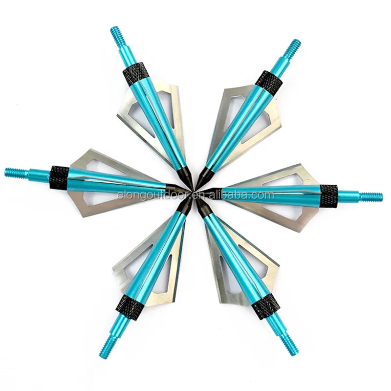 Wholesale 100/125grain Broadhead For Carbon/Aluminum Arrow Hunting For Archery Bow