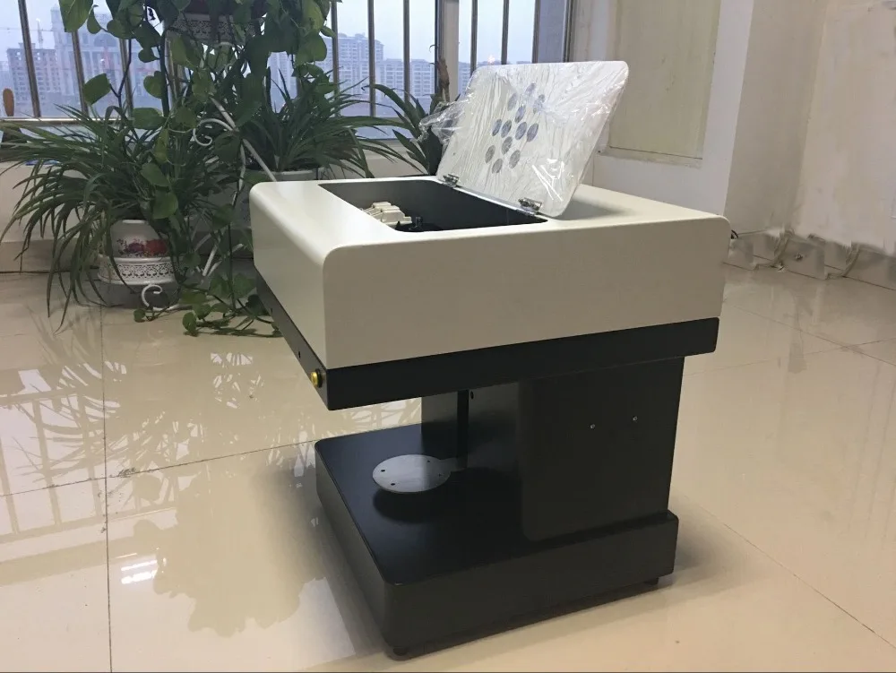 1 Cup Coffee Printer, Selfie Coffee Printer with USB Contact Edible Food Printer