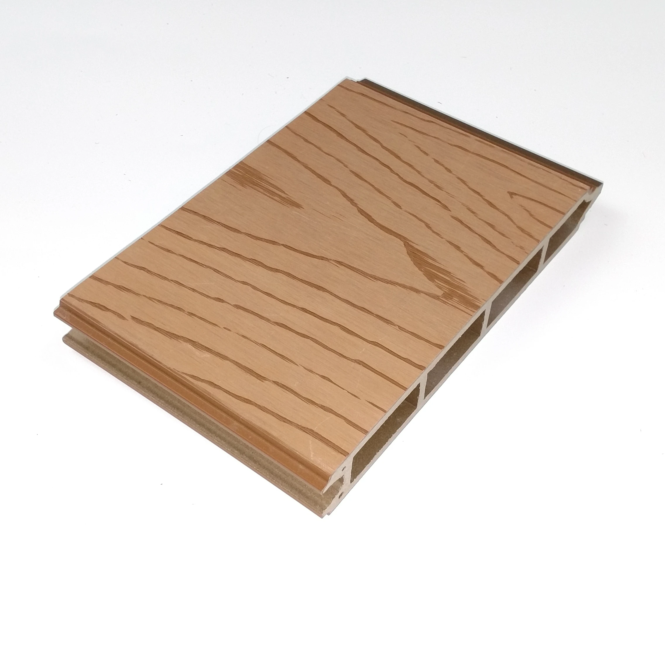 Outdoor UV Resistance  Waterproof Double Side PVC WPC Wall Cladding