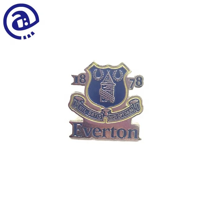 Wholesale Promotion Custom Logo Nickel Plated Decorative Zinc Alloy Metal  Enamel Pin Badge