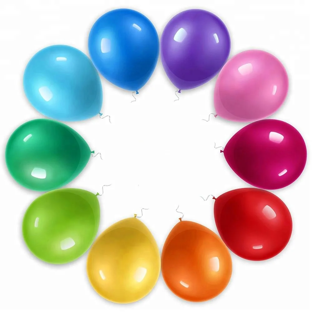 
Balloons Wholesale 100% Latex Balloon Metallic Color Printable Helium Ballons 
