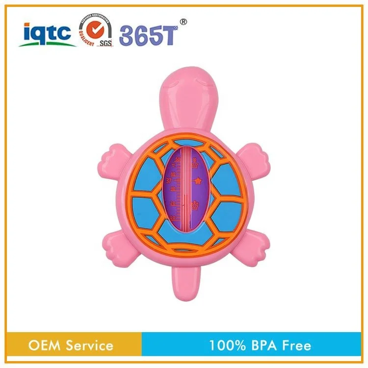 Professional Waterproof Thermometer BPA Free PP Newborn Bathtub Hot Water Thermometer for Baby Bath