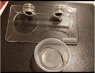 Wall Mounted Clear Acrylic Display Stand Magnetic Lucite Gecko Ledge Persepx Gecko Ledge Acrylic Gecko Ledge Wholesale