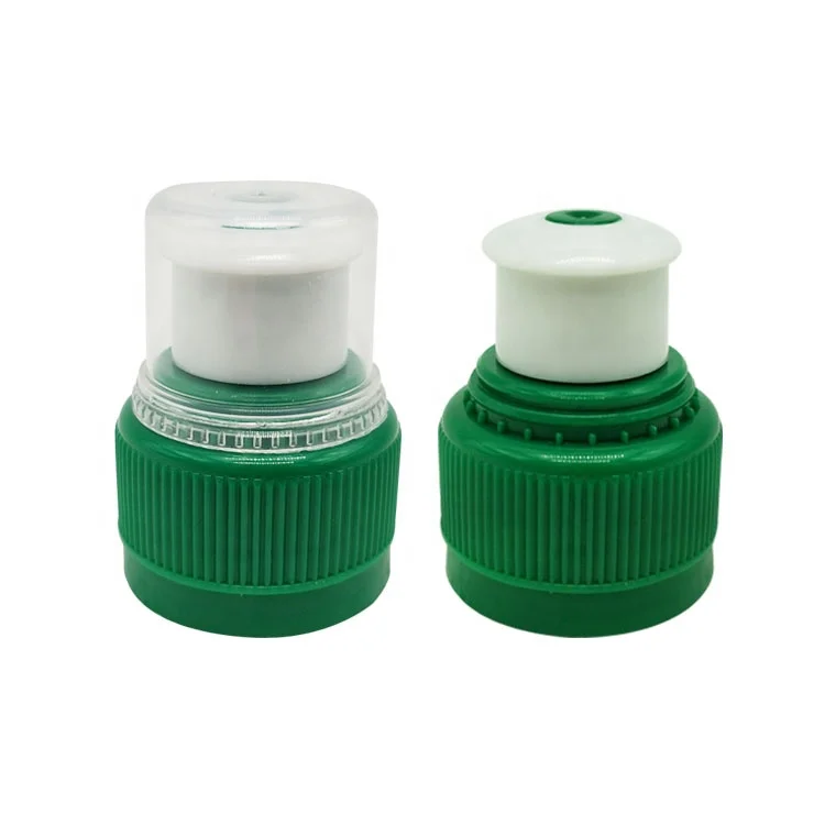 push pull cap  24/ 410 and 28 /410 double safety mineral water bottle cap