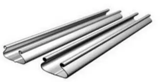 Greenhouse Accessories Lock Channel Plastic Coated Zigzag Wire and Profile