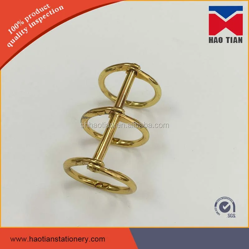 stock calendar binder clip 3 open ring for loose leaf binding