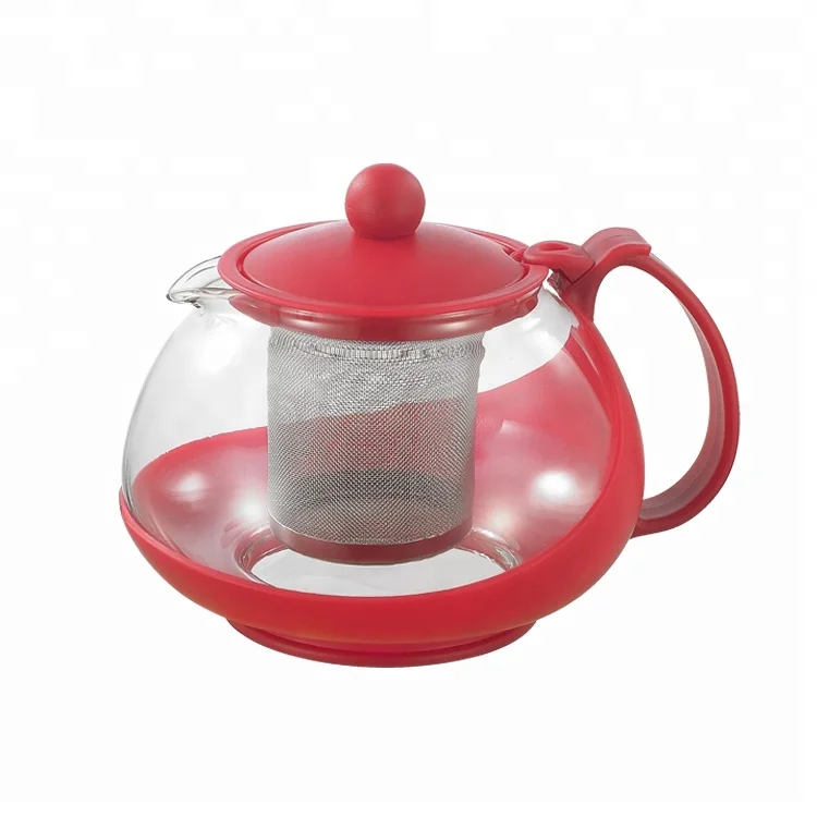  TCP-P005 Термостойкое стекло Pyrex кофейник с чайное ситечко из нержавеющей