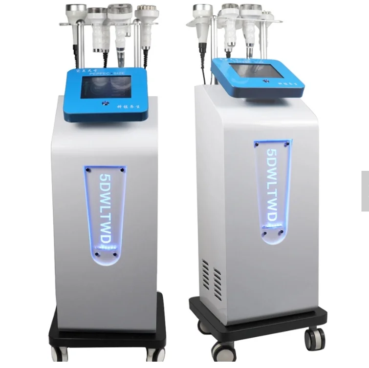 
40K Ultrasonic Cavitation 5D Carving Instrument Rf Vacuum 5D carved beauty equipment 