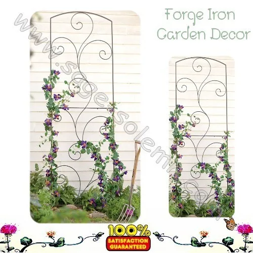Factory Supply Decorative Powder Coated Metal Garden Trellis, Garden Trellis,Garden Metal Wall Trellis