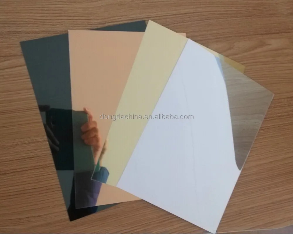 
Цветной зеркальный лист из анодированного алюминия 