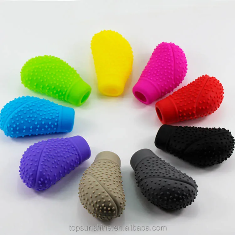 Silicone Gear Shift Knob Head Shift Lever Covers for Car