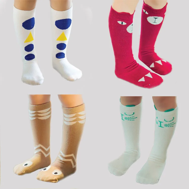 Nylon body tights wholesale cute cats young kids white Korea stockings