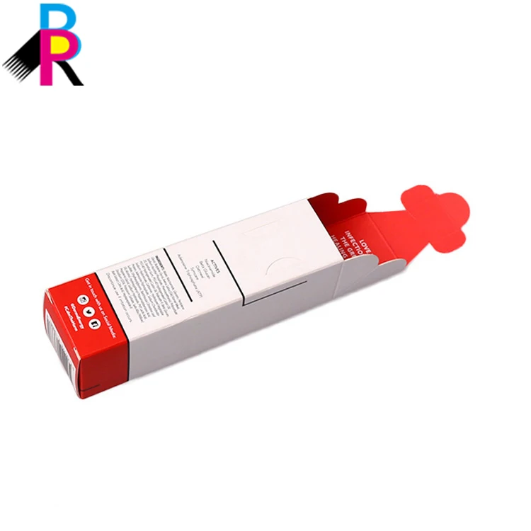 Custom Printing 350 Gsm Tuck Self Lock Package Box with Insert Matt Varnishing Top Custom Service