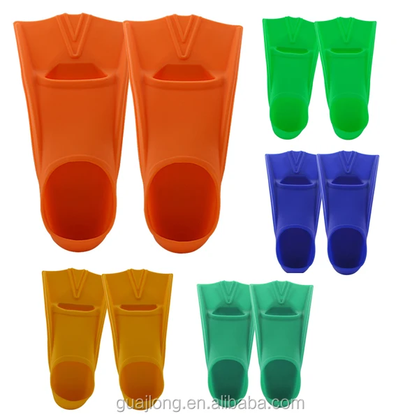 
High quality multi color rubber swim fins flippers 