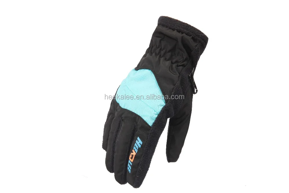 Thinsulate insulation waterproof membrane insert glove snowboarding ladies white ski gloves with breathable fabric