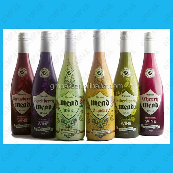 
PVC Plastic Heat Shrink Wine Beer Bottle Label 