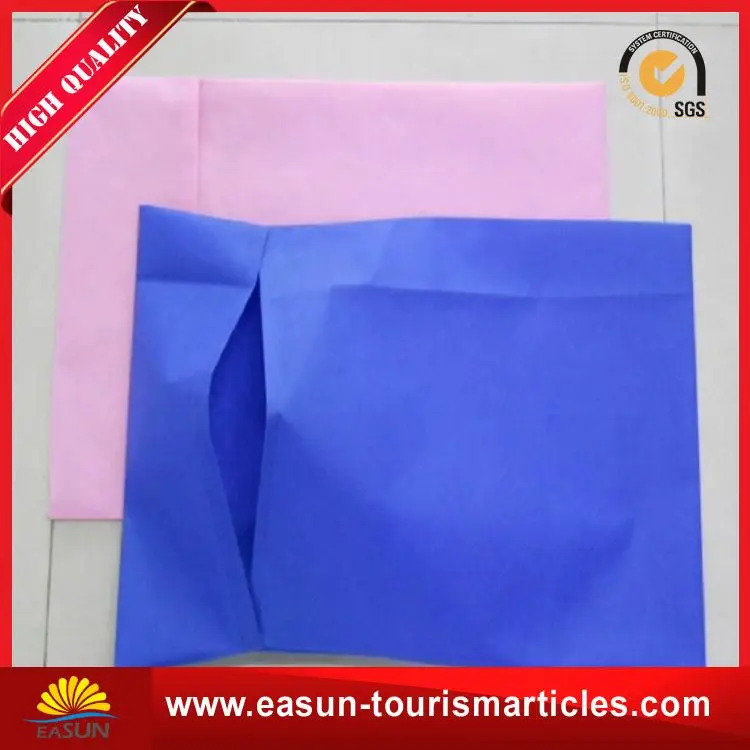 Авиакомпания одноразовые нетканых подушки Чехлы с пользовательскими печати