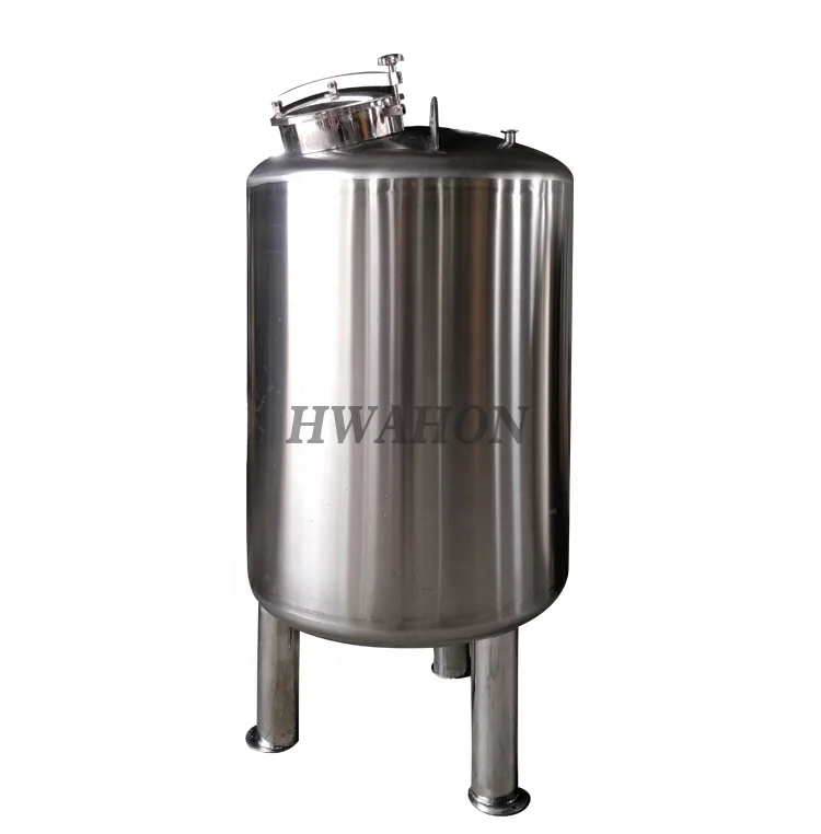 Food grade stainless steel hot water storage tank horizontal wine pressure tank 5000 Liter