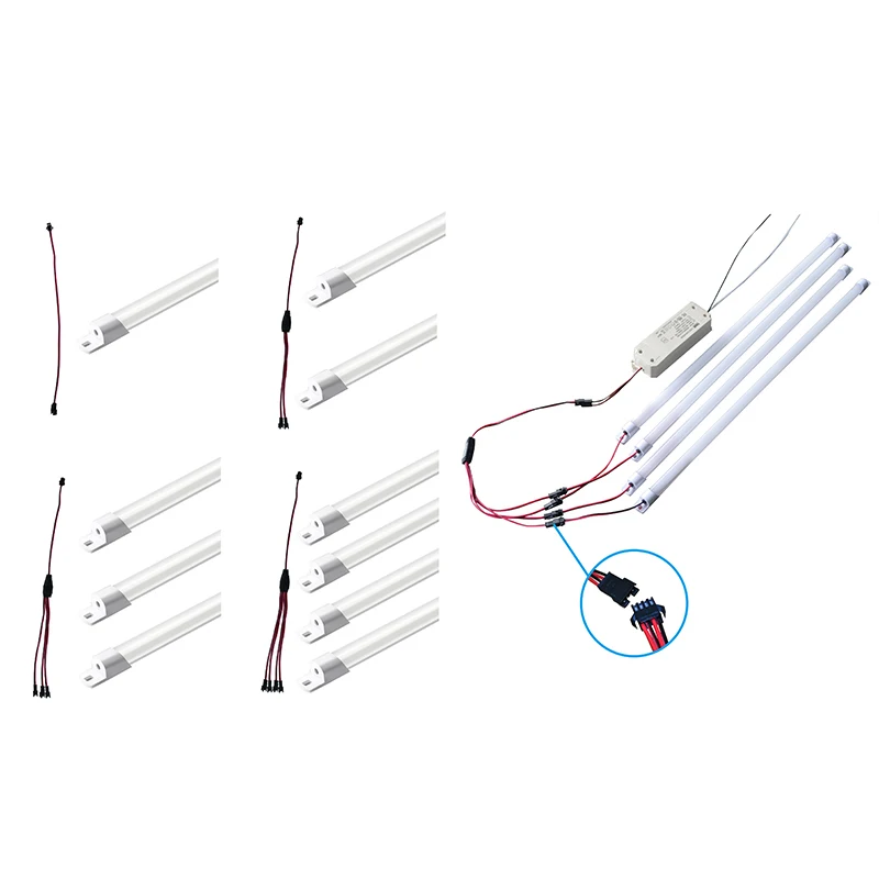 DLC Магнитный 2x2 2x4 светодиодный потолочный Трофт Линейные комплекты для модернизации