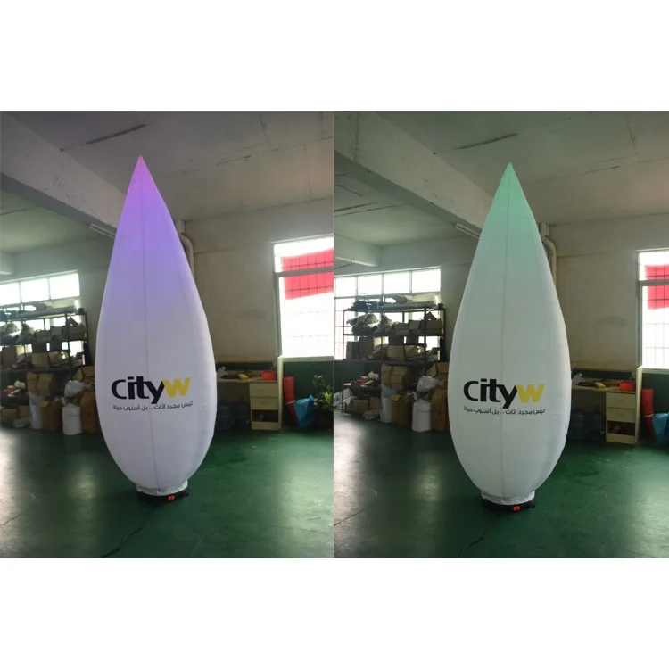 Blue Springs Advertising Led Lighting Inflatable Pillar Column for event party