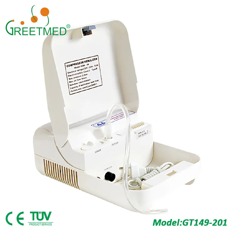 New Design Electric Portable Medical Air Compressor Nebulizer Ce Walgreens Nebulizer Machine Price 3 Years Dosing Device 100 PCS