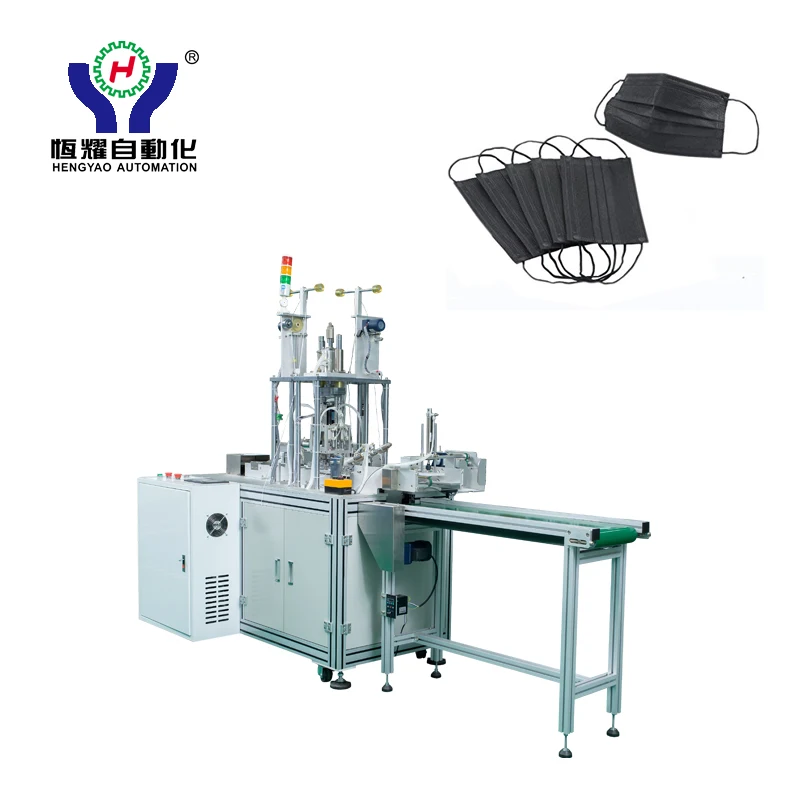 Welding machine for outdoor mask with ear loops