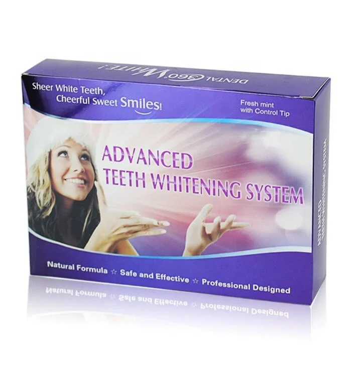
1 led White Blue Smiles Teeth Whitening home use basic Kit OEM Private logo Teeth Whitening System 