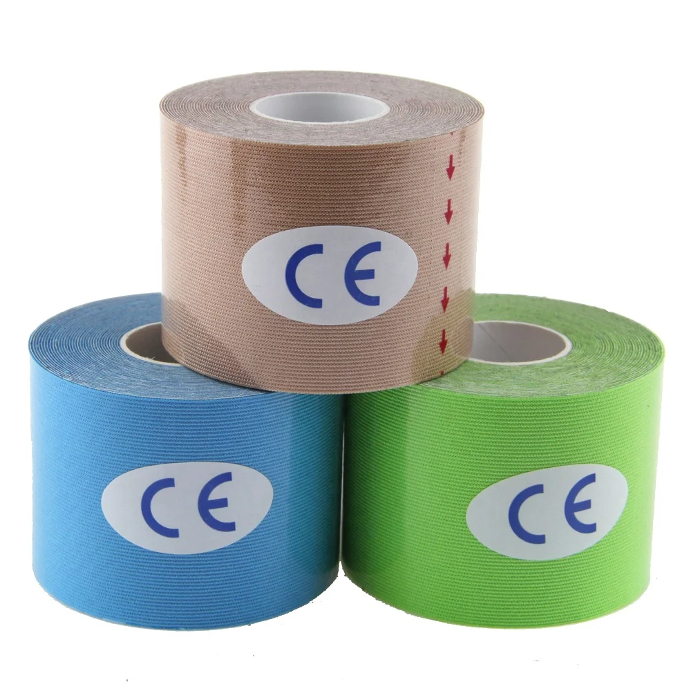AUPCON Wholesale 5CM * 5M rayon kinesiology strength and physio sports tape