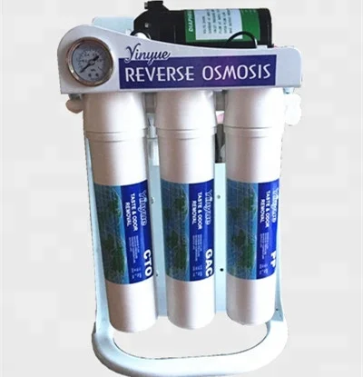 
household auto flushing RO system with pump 