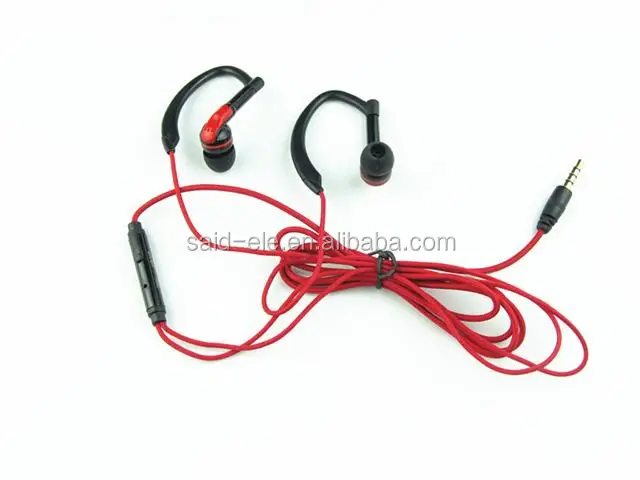 In-ear ear hook waterproof ear clip earphone for Tour guide , swimming , riding and running