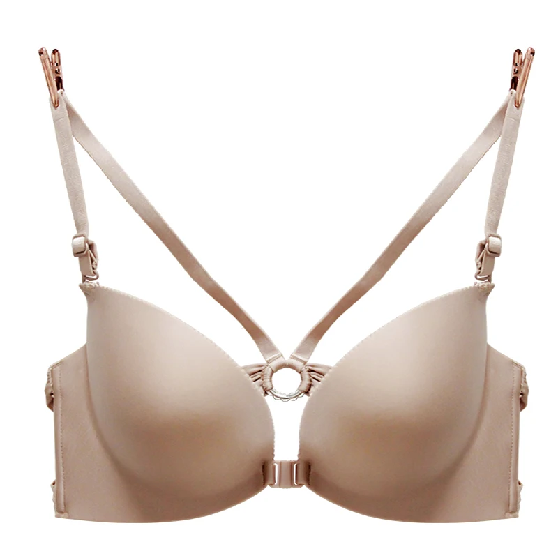 Women Invisible Lingerie Belt Cross Shoulder Sexy Back Straps Bra