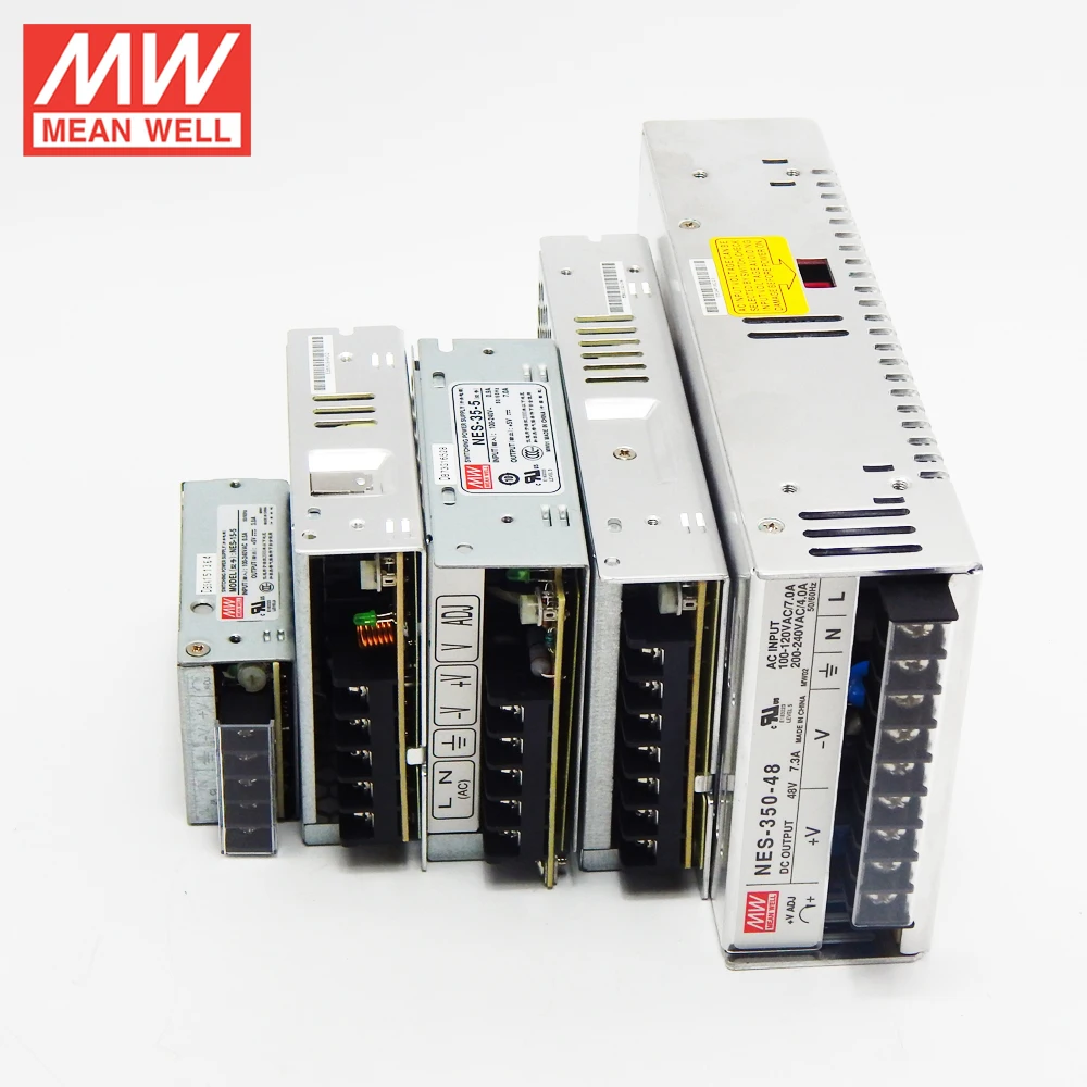  Оригинальный оригинальный источник питания Meanwell от 1 Вт до 10 кВт для всех видов использования
