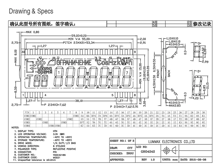 
Factory Wholesale Cheapest energy meter lcd display 