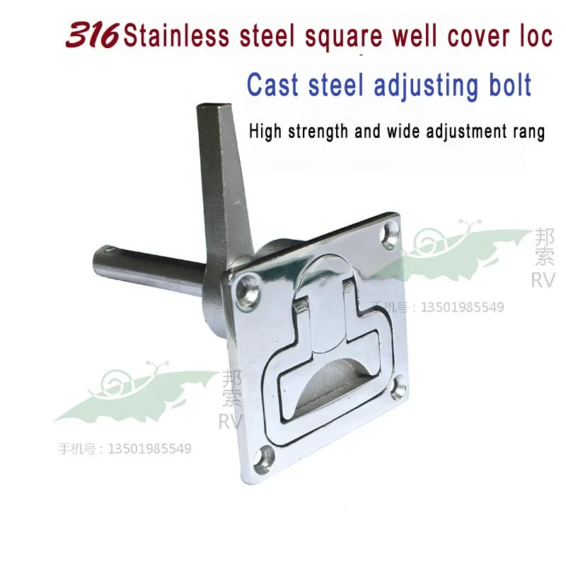 
Floor door lock motorhomes accessories for caravan trailer lock latch travel trailer lock 
