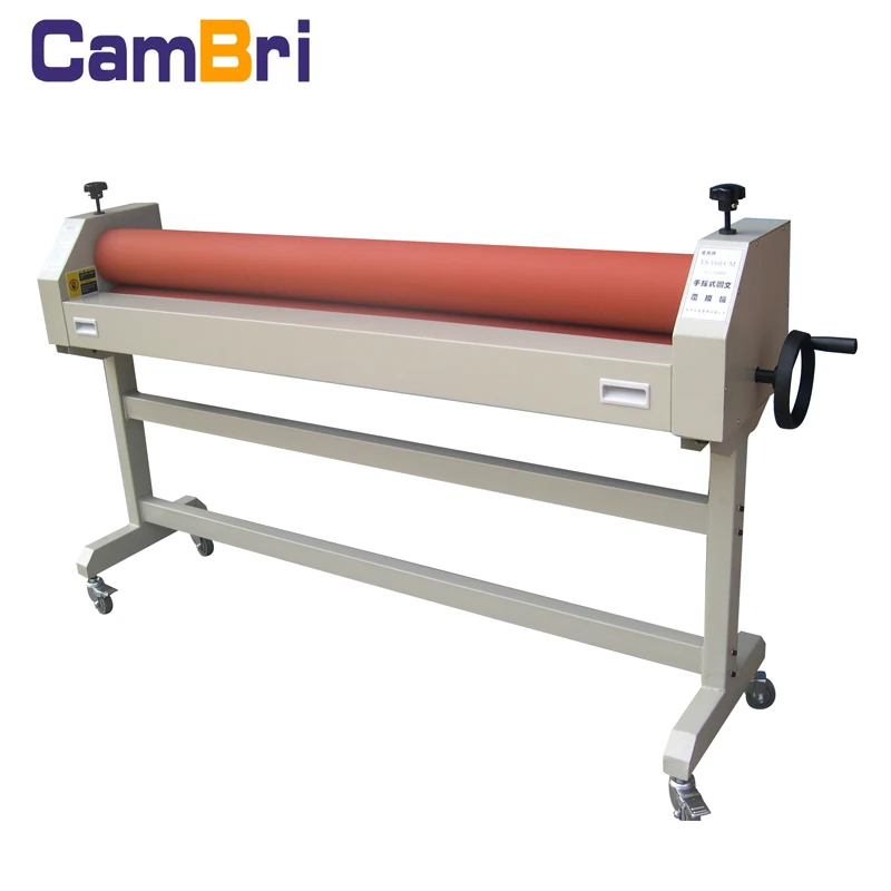 
1300 mm professional heavy duty manual poster photo cold roll laminator 