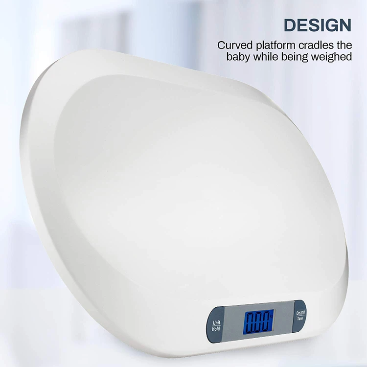 BSCI Factory Supply Large LCD Size Large Platform Digital Baby Scale Weighing Baby Weight Digital Weighing Scale