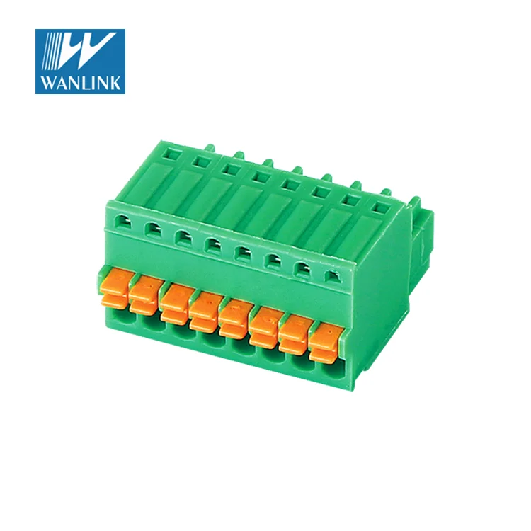 Клеммные колодки WANLINK PCB-Plug Изолированная Клеммная колодка 15EDGKD-2.5