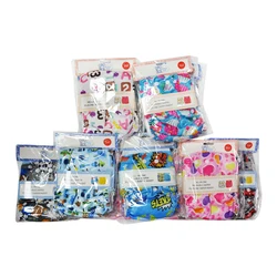 China wholesale reusable printed baby cloth diapers,plastic snap Washable baby diaper nappy