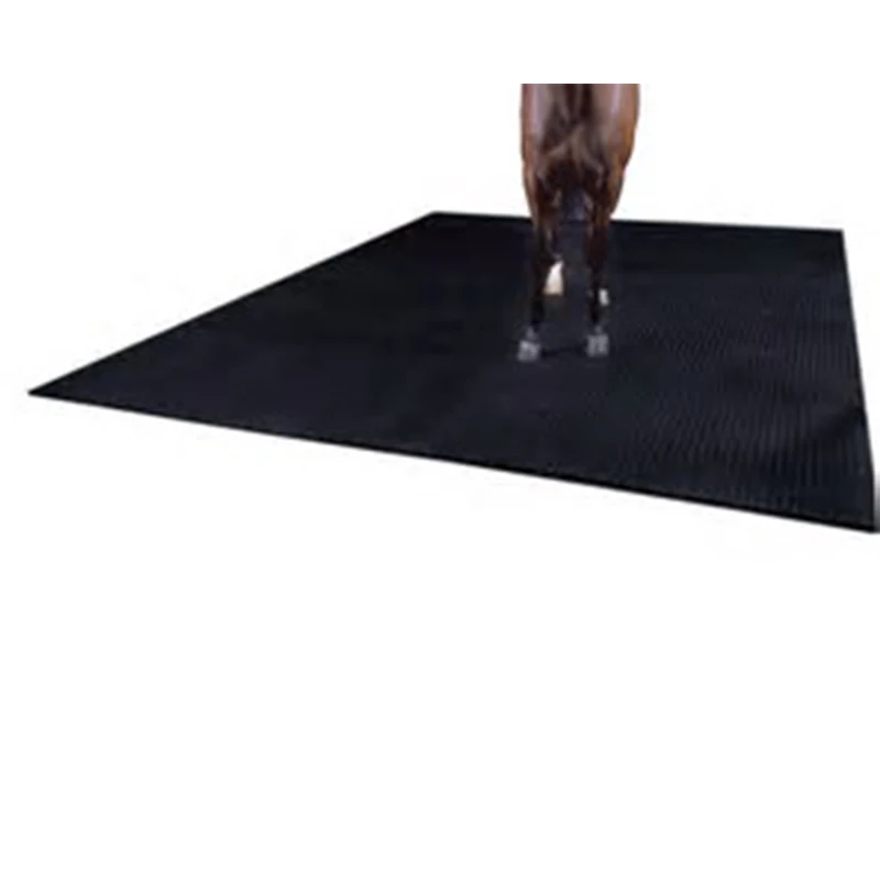 Cheap Wear Resistant Durable and Permeable Horse Cow stall floor Rubber Mat With Good Drainage Ability rubber quality supplier