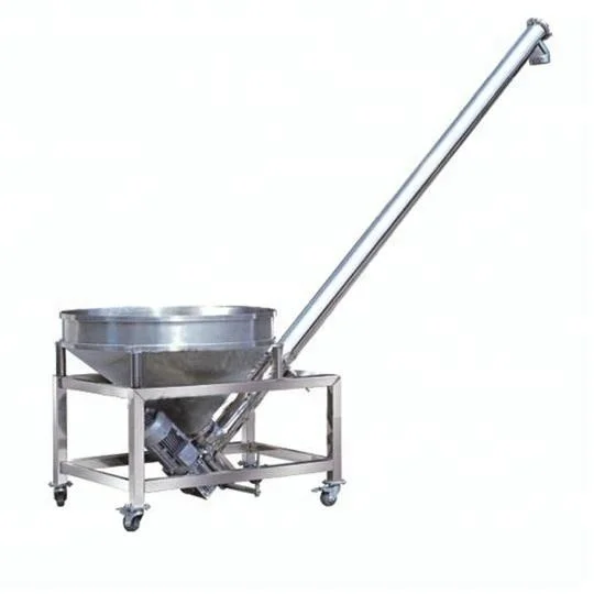 Shanghai automatic screw conveyor|powder flexible auger conveyor|screw feeder for cassava starch transporting