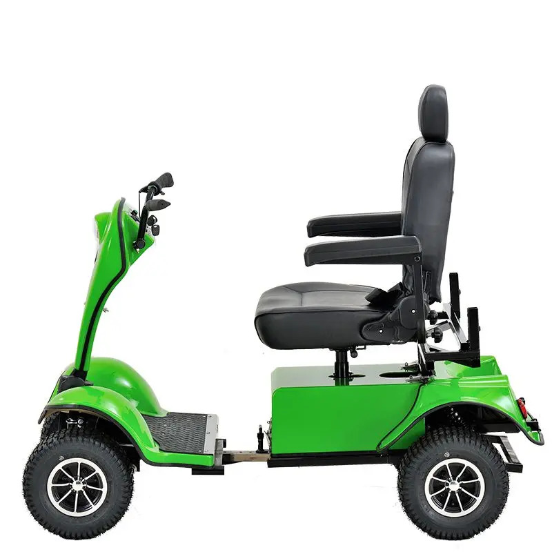 Одноместная легкая складная электрическая тележка для гольфа с сумкой-держателем