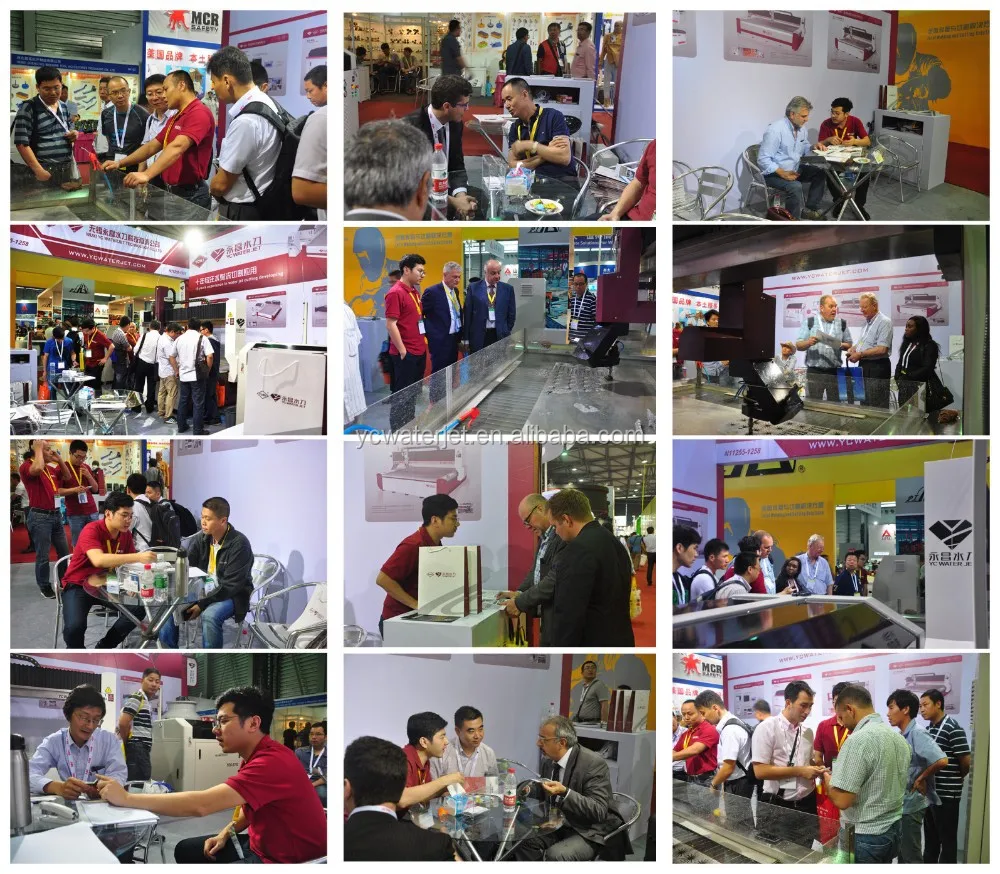 Чпу струей воды для резки 5 оси, 45 градусов, гидроабразивной резки