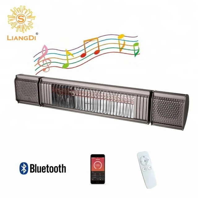 LIANGDI infrared APP heater with BT speaker